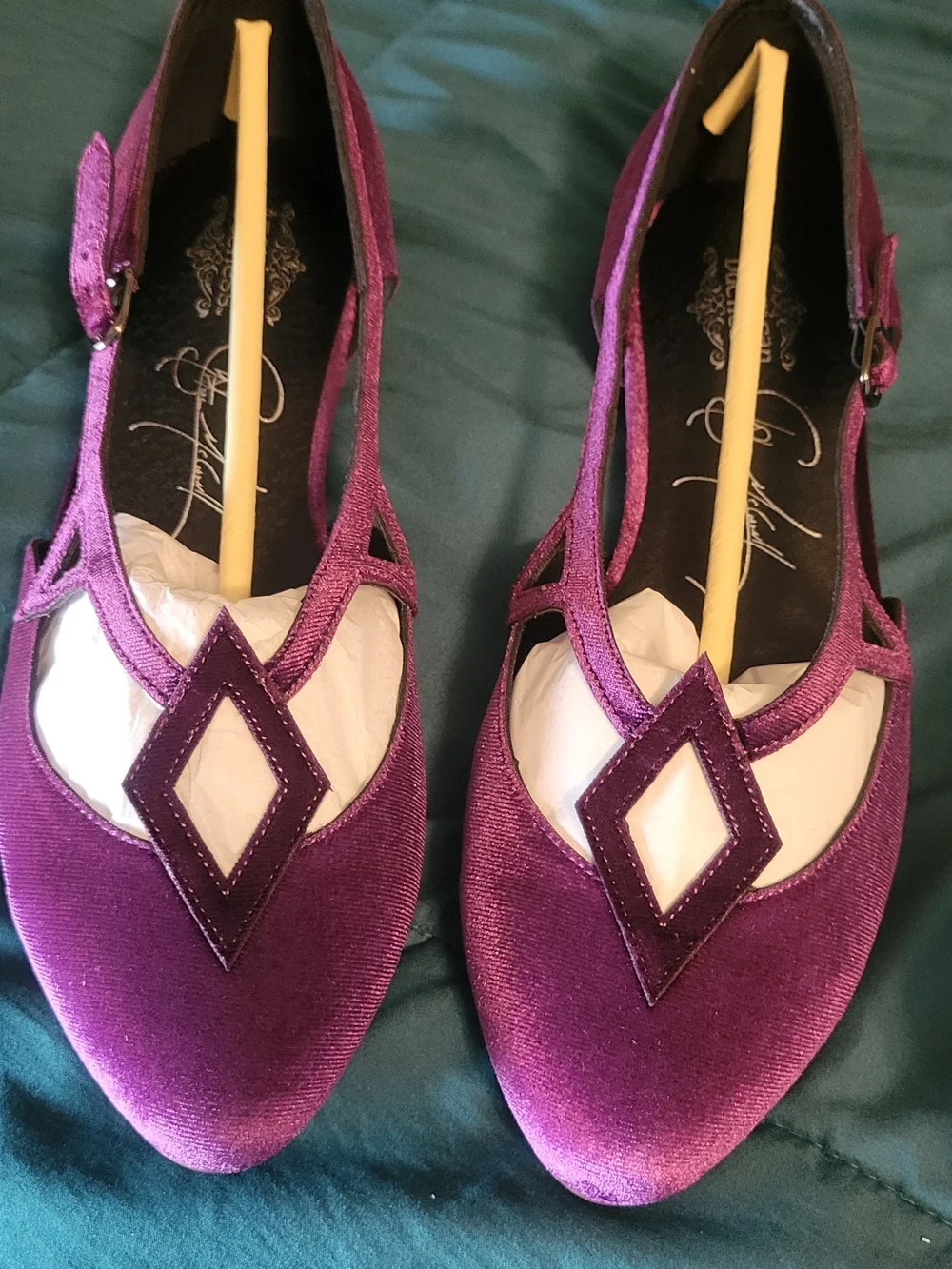 American Duchess - Mildred Vintage Flats - Christine McConnell Collection